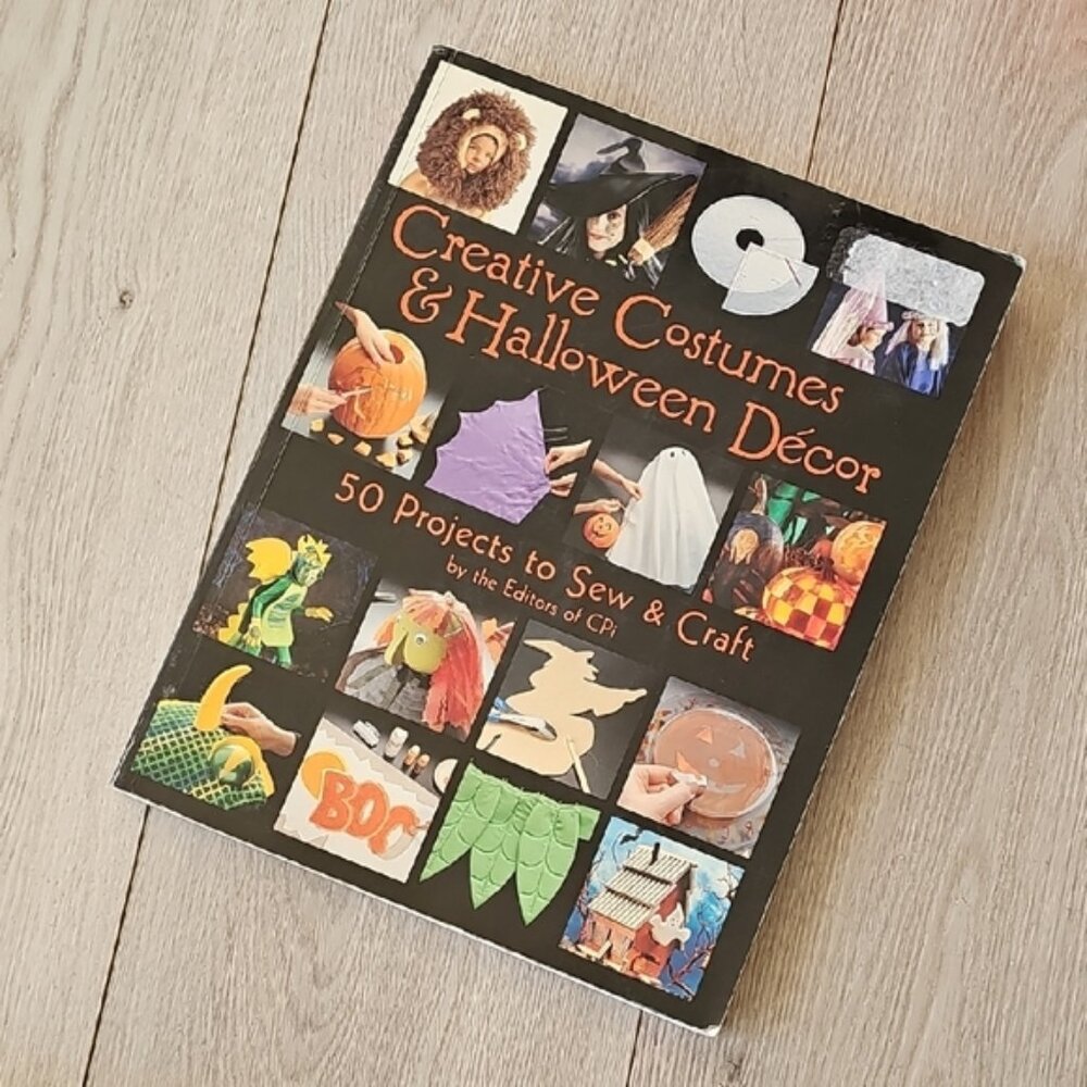 Vintage Creative Halloween Costumes & Halloween Decor Ideas Book